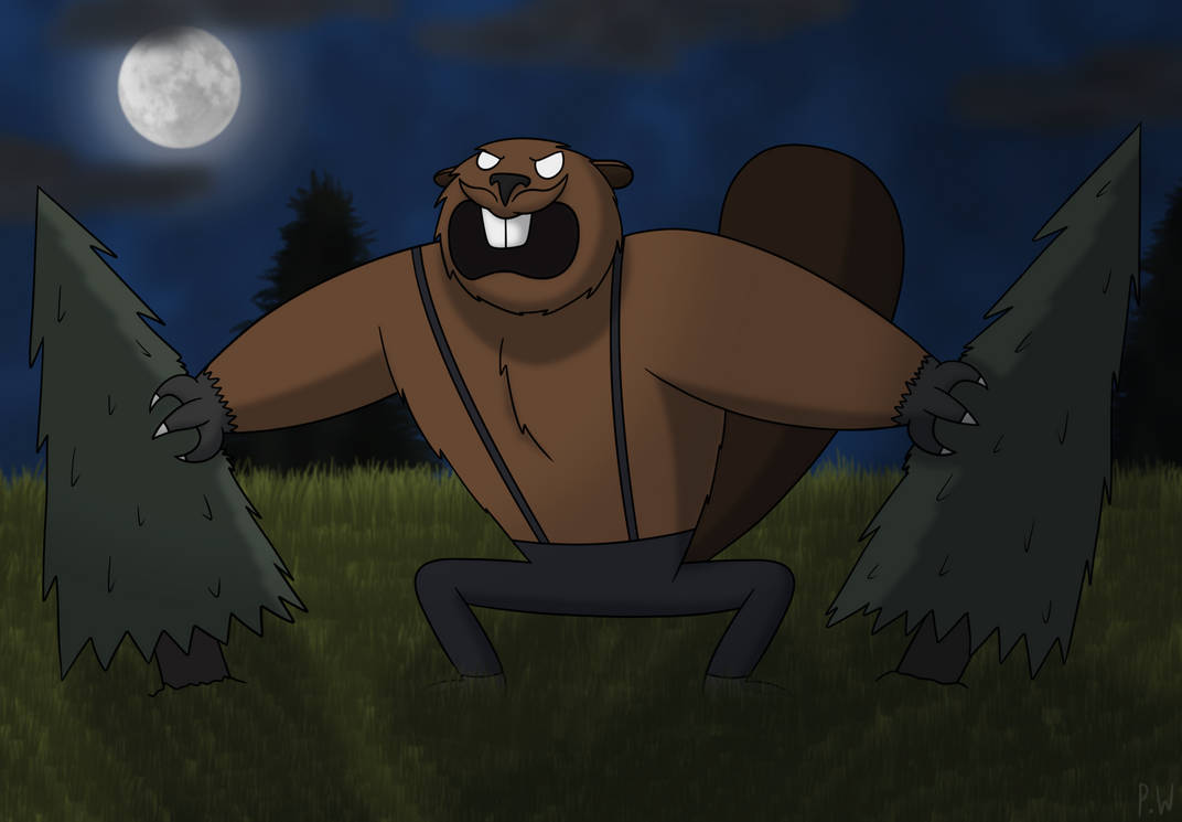 Were-Wednesday : Werebeaver by PlagueWerewolf on DeviantArt