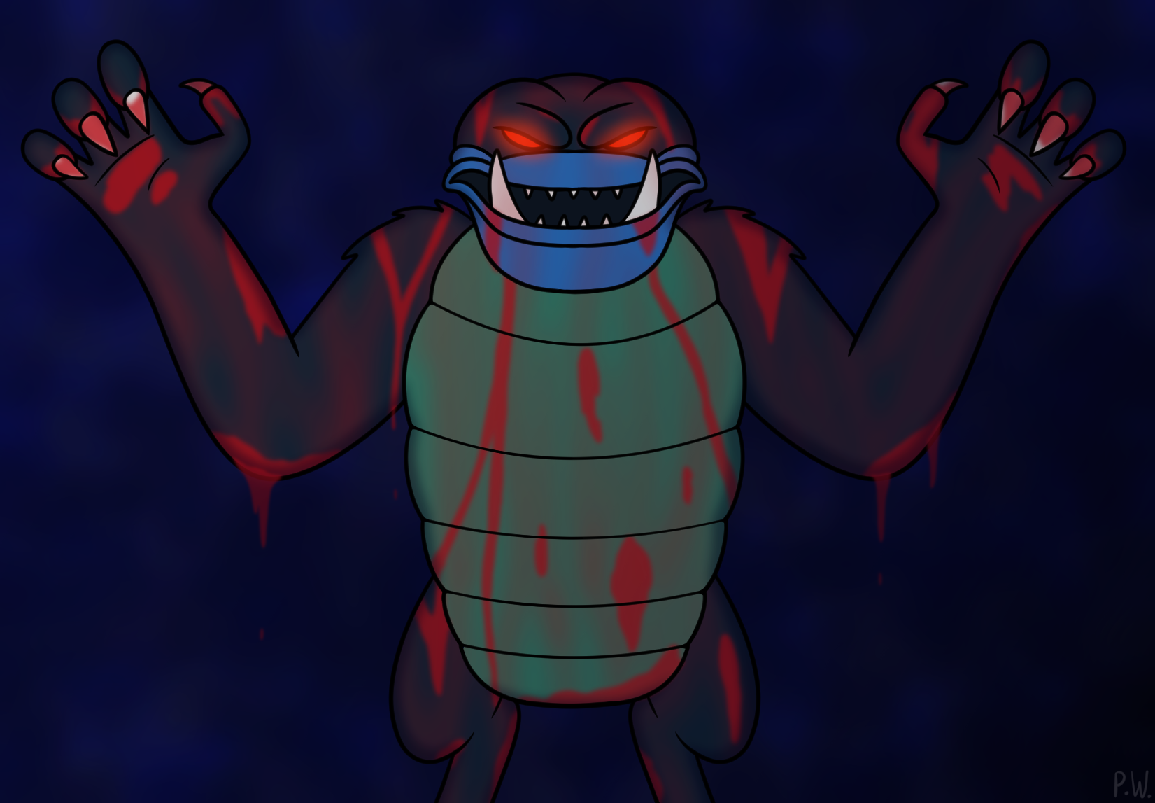 Were-Wednesday : Wereturtle by PlagueWerewolf on DeviantArt
