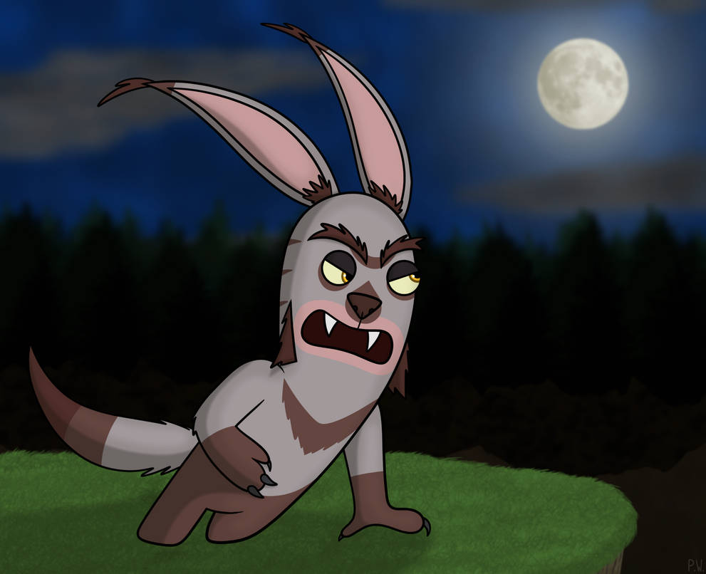 Were-Wednesday : Werewolf Rabbid by PlagueWerewolf on DeviantArt
