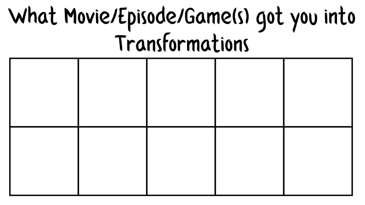 Transformation Media Meme Template by PlagueWerewolf on DeviantArt