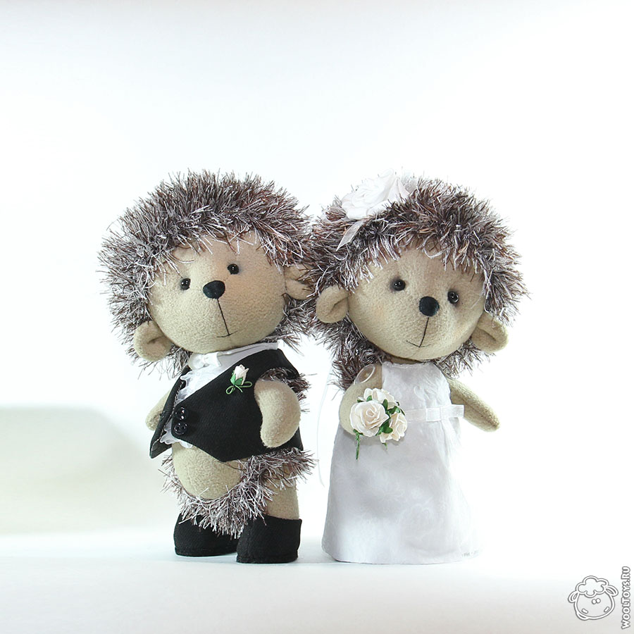 Hedgehogs wedding