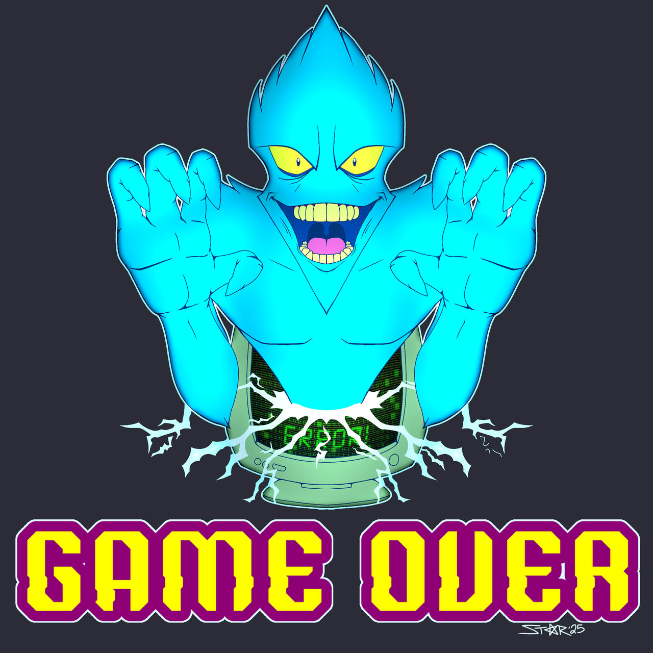 Game Over Cheeka Game Over by Cyber-Chao on DeviantArt