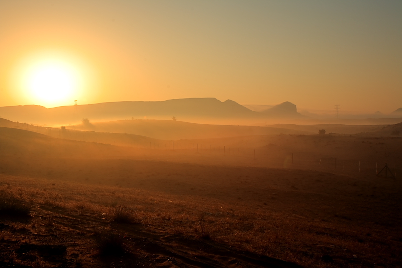 Foggy Sunrise