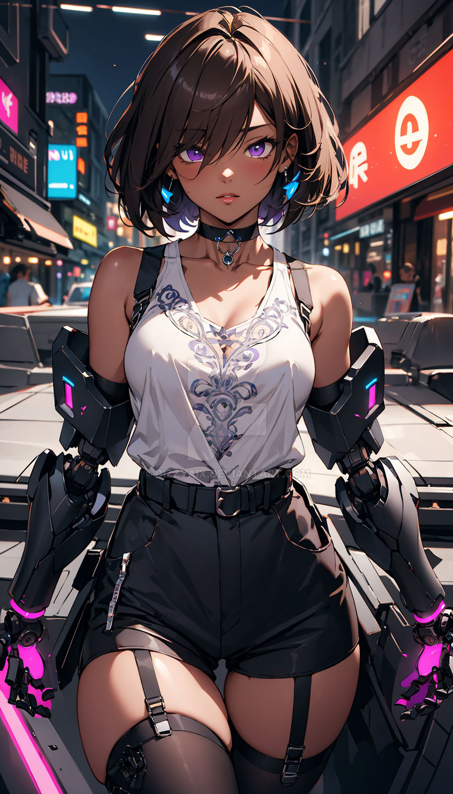 Small Female Android Android Girl by dizzyAIX on DeviantArt