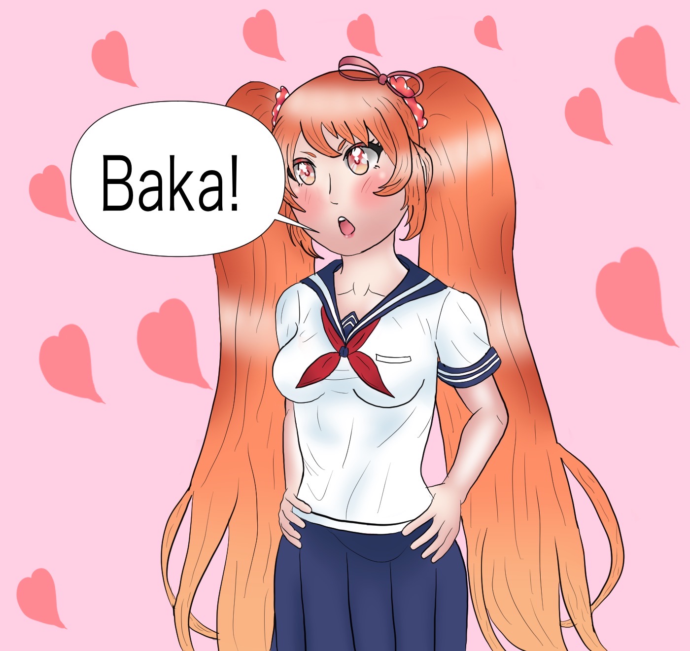 Yandere Simulator: Osana Najimi! by Krystaki on DeviantArt