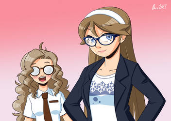 Marie-Neige and Megane
