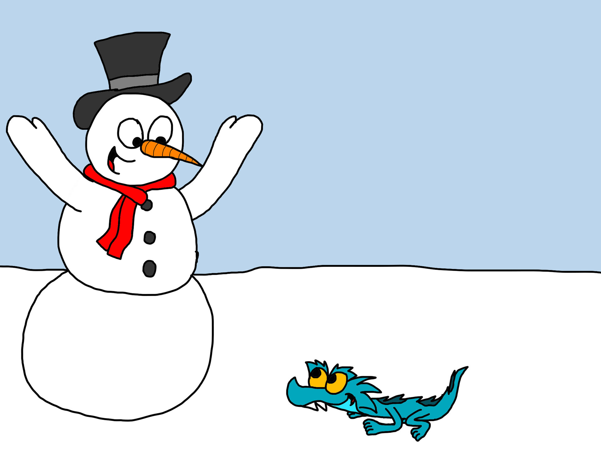 Magic Christmas: Snowman by gameandshowlover on DeviantArt