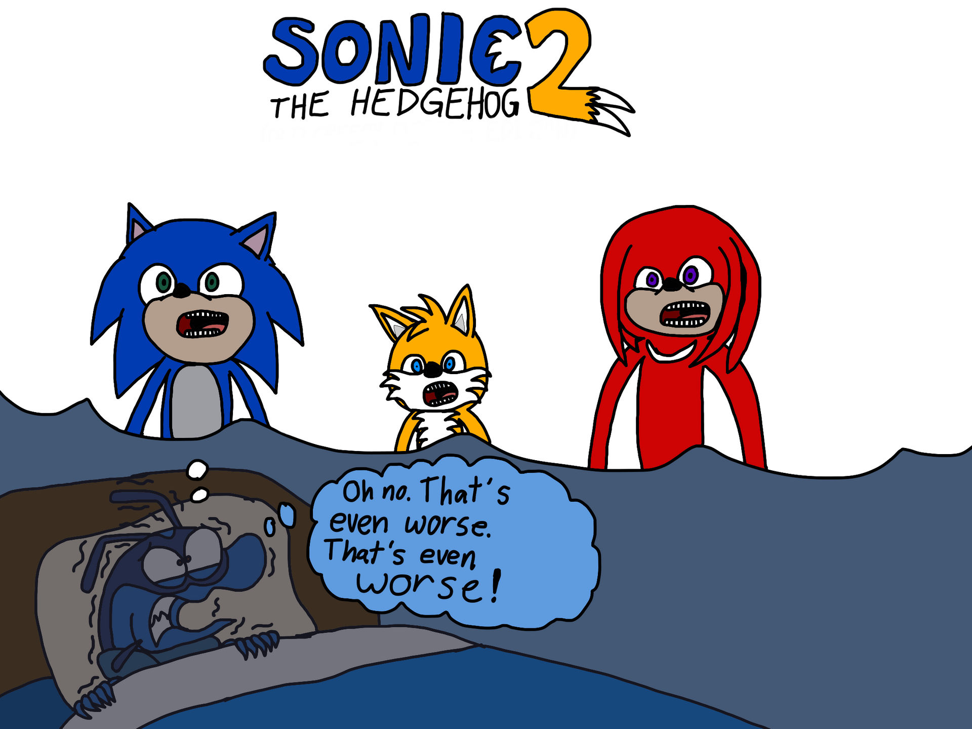 Fowler Nightmare If Jeff Fowler keep the Nightmare Design of Sonic by gameandshowlover ...
