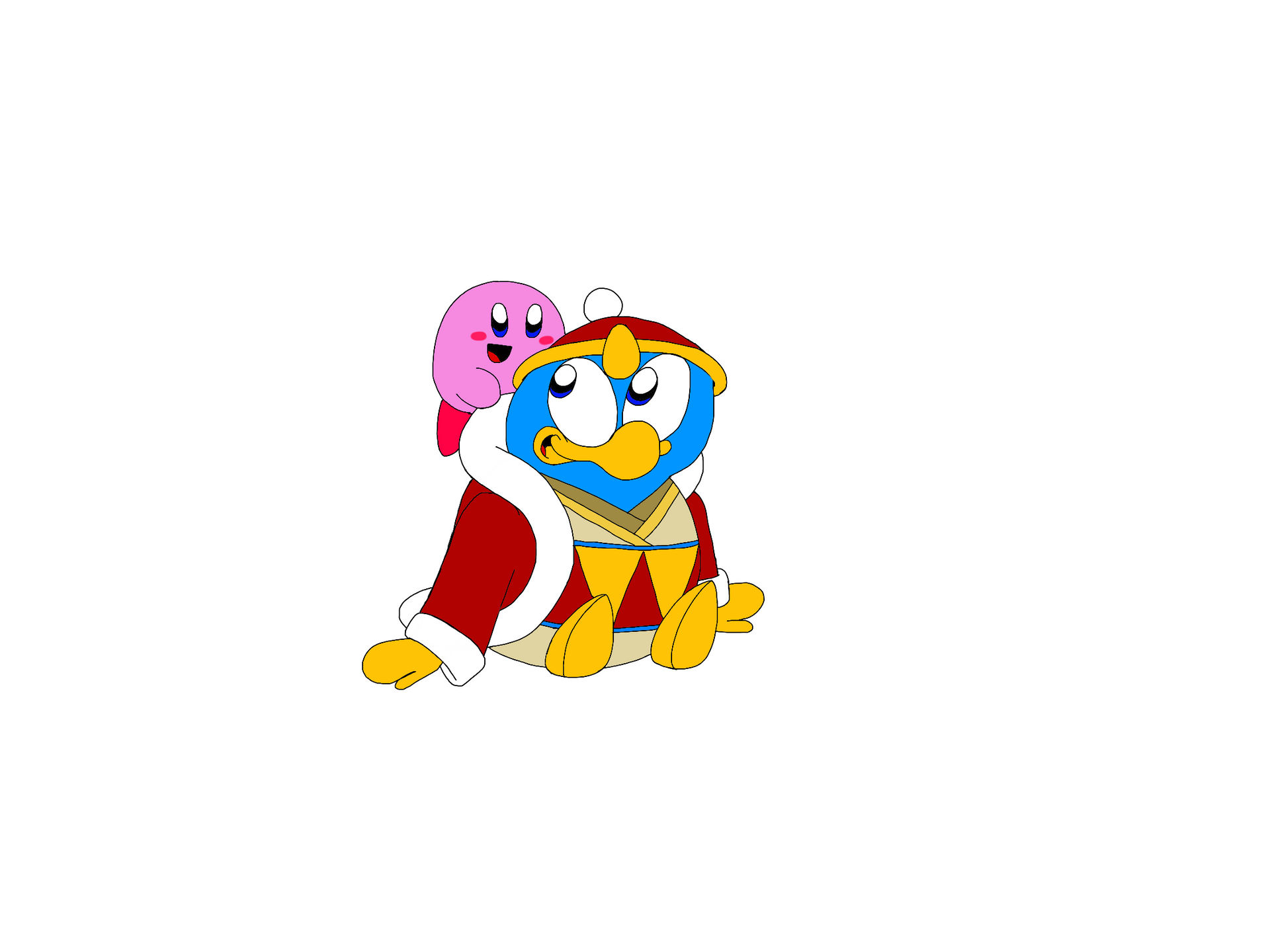 Ddede Kirby and King Dedede by gameandshowlover on DeviantArt