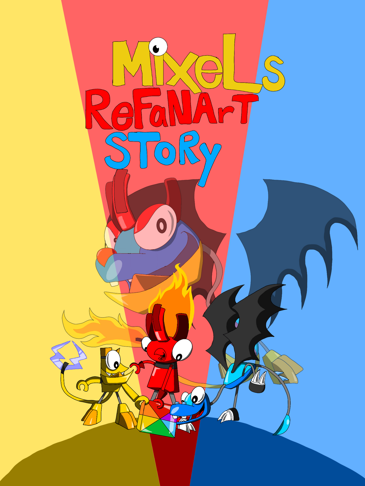 Mixels Refanart Story by gameandshowlover on DeviantArt