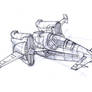 Lunar Fighter Sketch