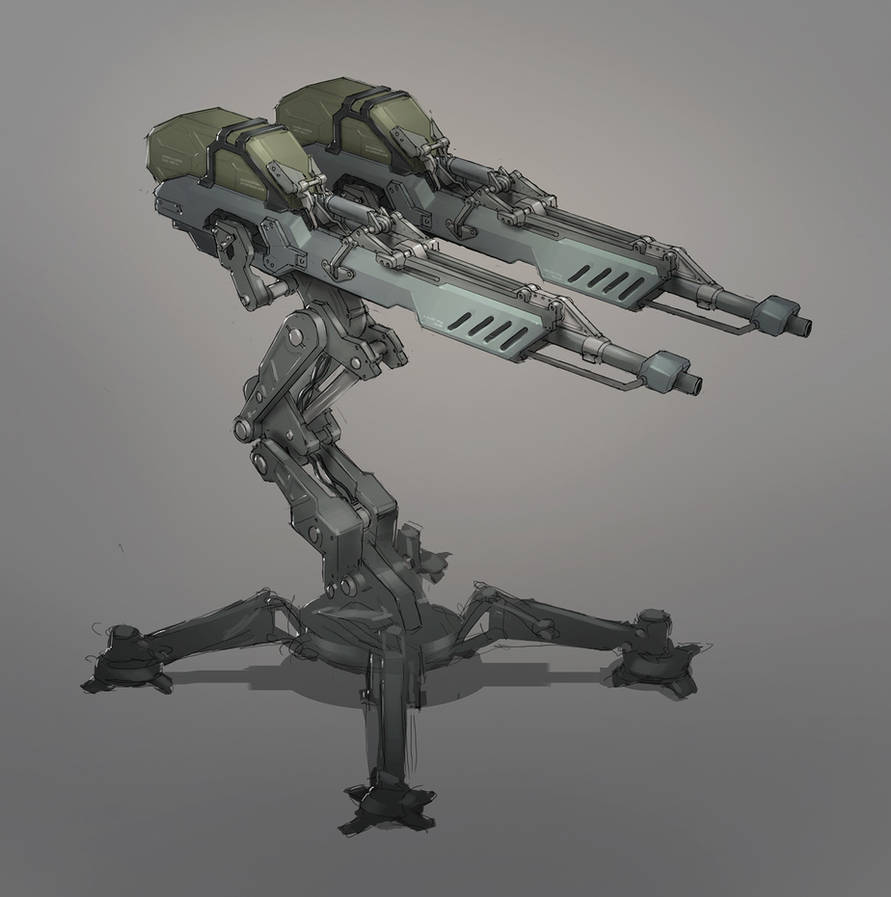 Auto Turret by MeckanicalMind
