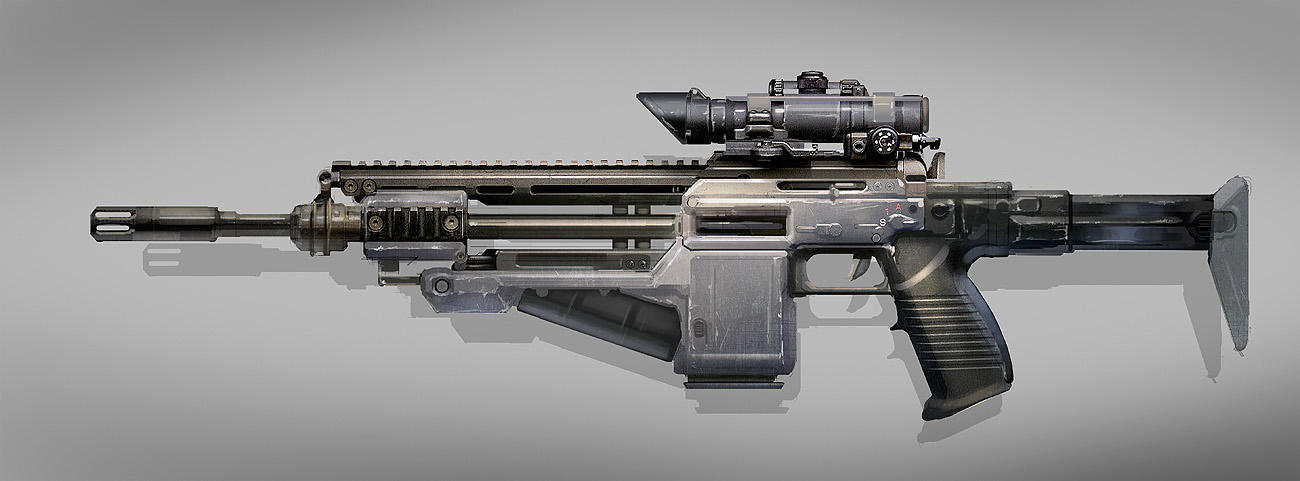 Deviantart Assault Rifle Assault Rifle by MeckanicalMind on DeviantArt
