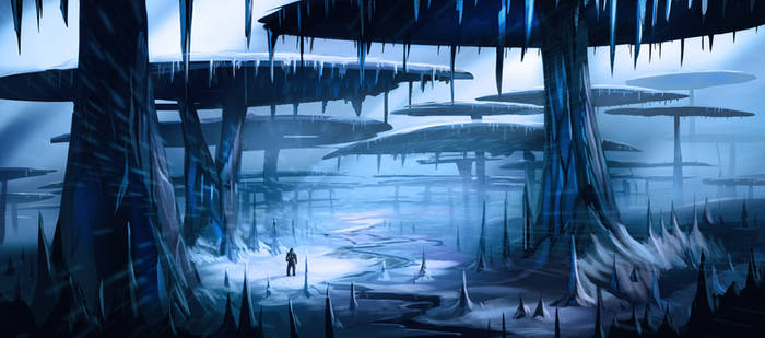 Ice Planet Forest