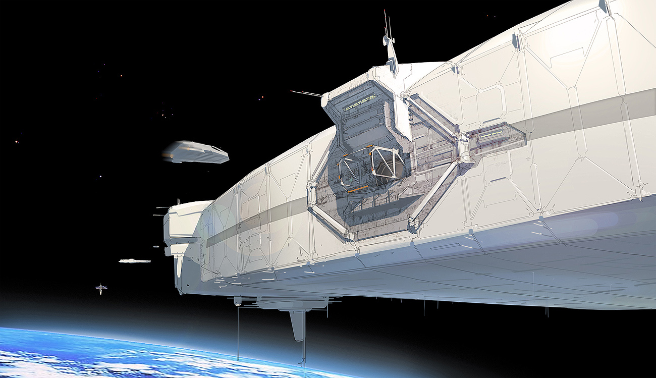 FUSE Space Station Docking Port