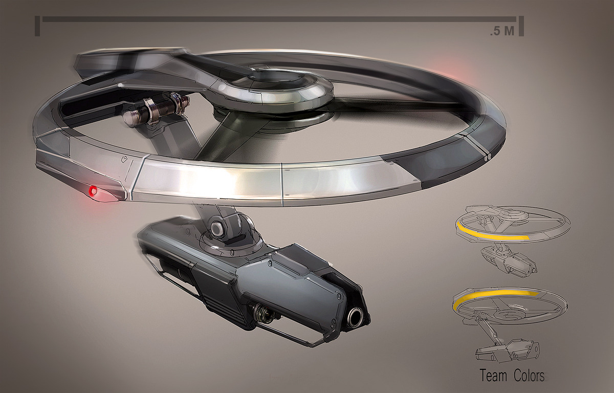 FUSE Attack Drone by MeckanicalMind