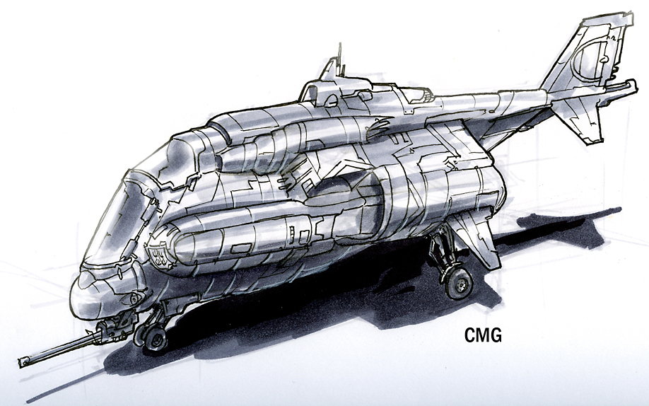 Mini Gunship