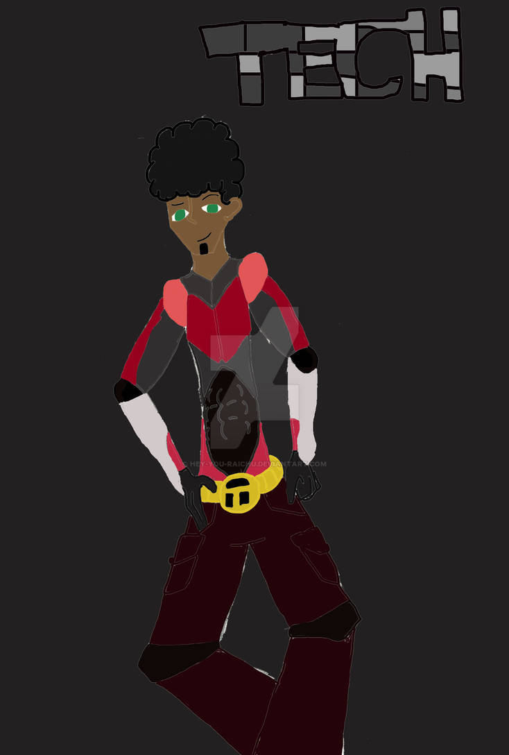 Tech Superhero by Hey-You-Raichu on DeviantArt