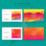 Hype Business Card Vector Template
