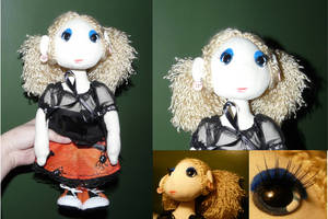 halloweencircus themed poppet