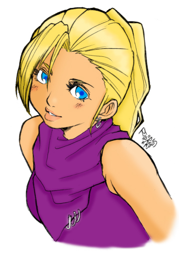 Coloring Practice -- Ino