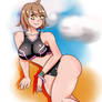 Request Art w/ Slendy33256-- Bathing Suit Babe