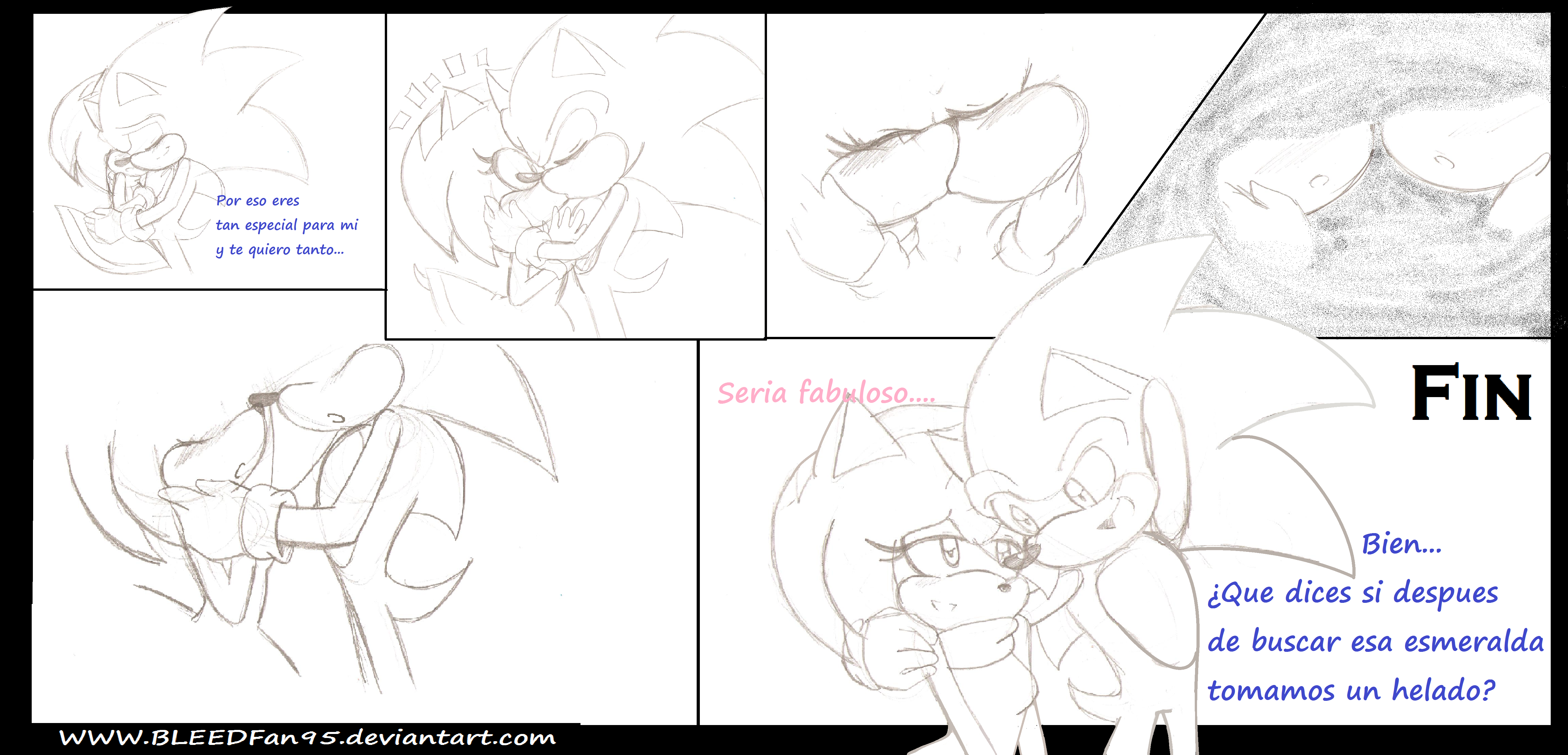 Sonamy mini comic part 2