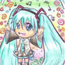 miku hatsune-chibi colored