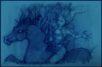 Kelpie Ride by tygriffin