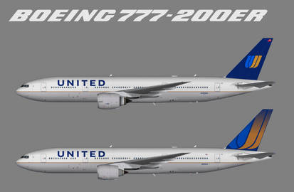 Fictional United Continental Livery