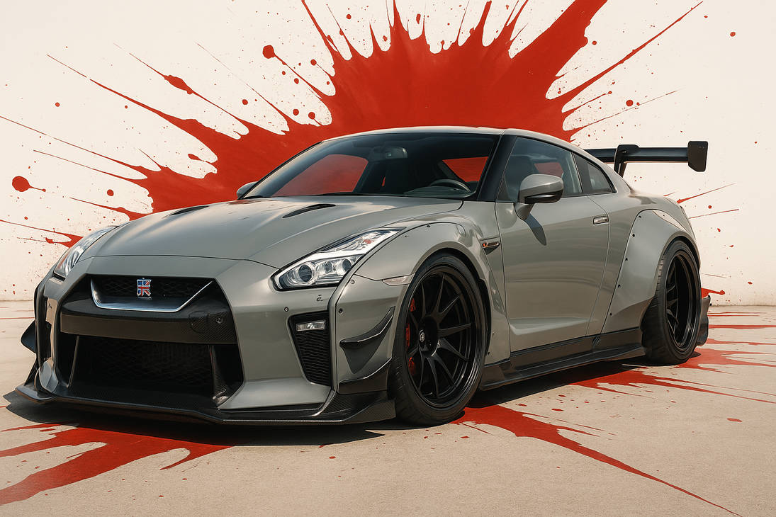 Nissan GTR R35 Liberty Walk by Titoalvess on DeviantArt