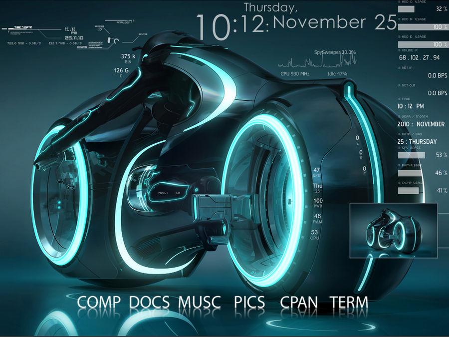 Tron Screen by JLASuperman on DeviantArt