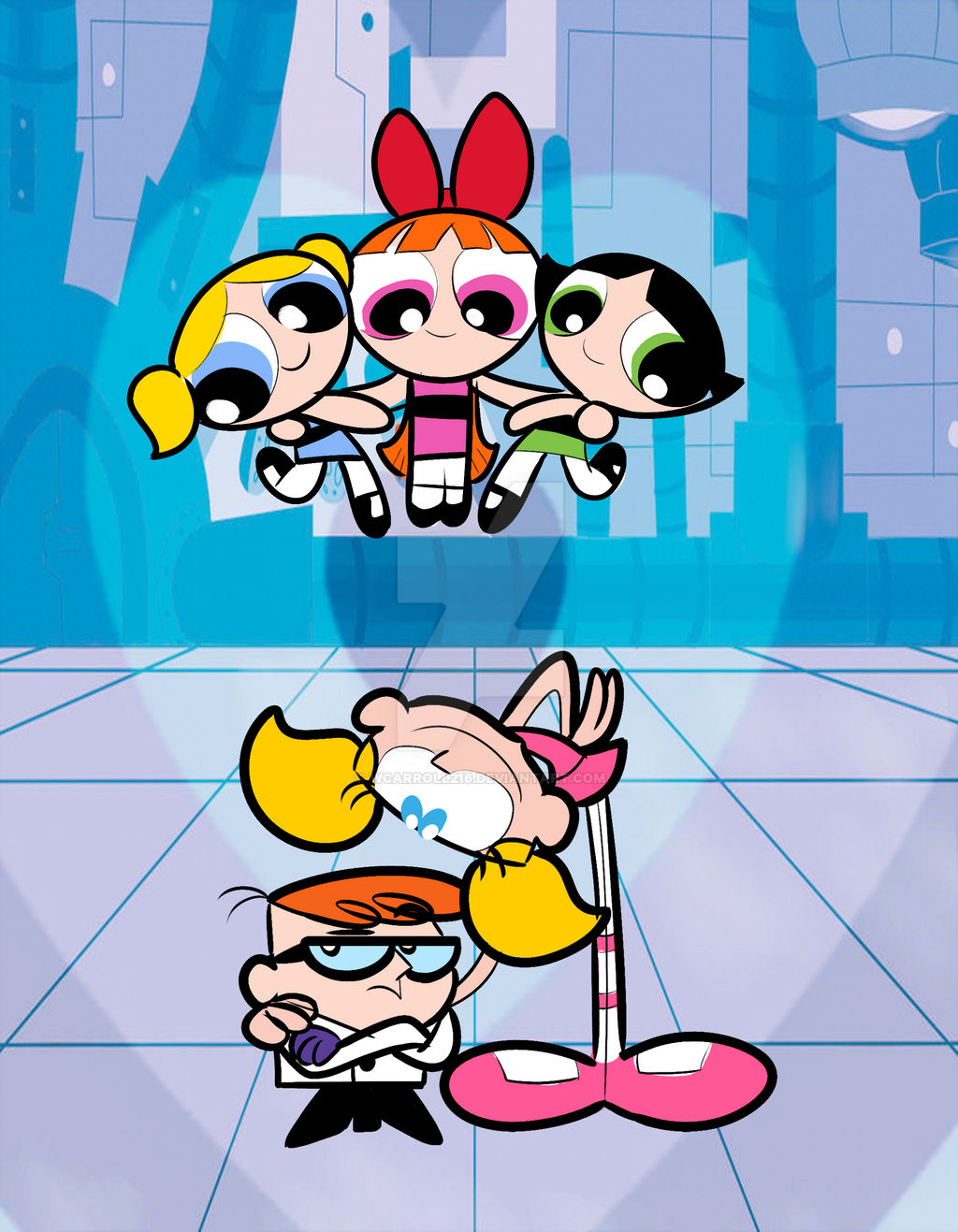 Powerpuff Creation Lab Powerpuff's LAB by wcarroll216 on DeviantArt