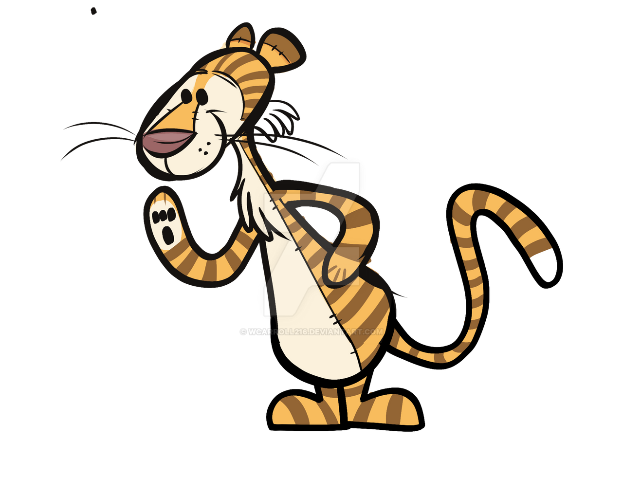 FINAL FINAL Tigger design by wcarroll216 on DeviantArt
