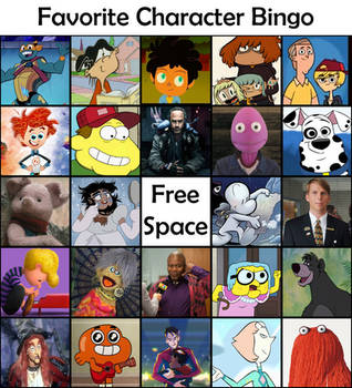 Favorite Character Bingo Part 6