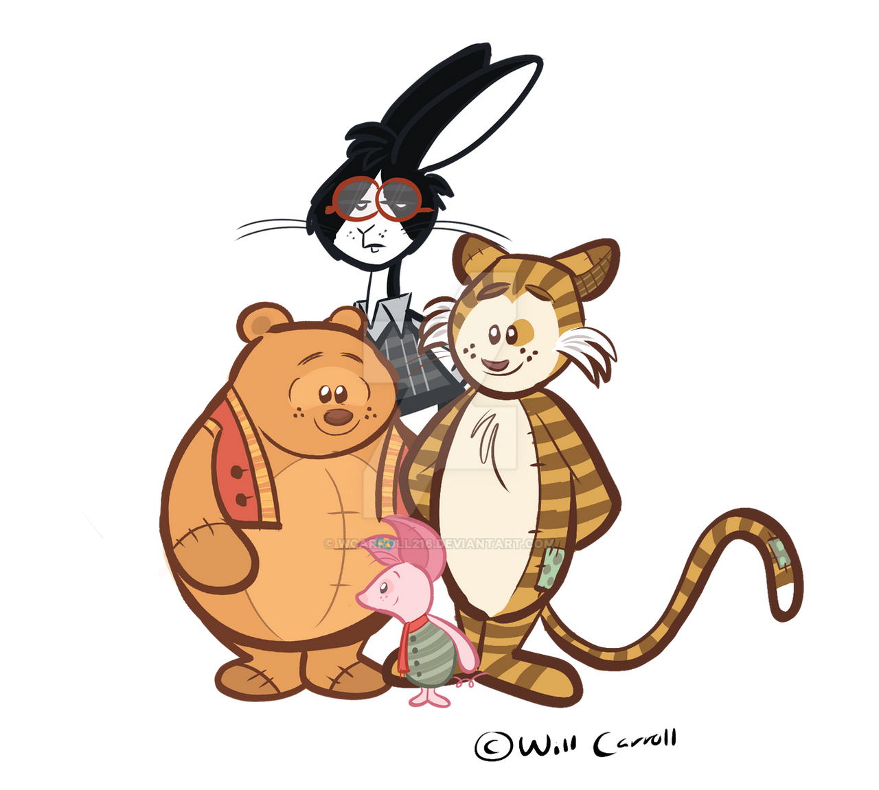 Avolved Pooh Pooh and Friends(revamp) by wcarroll216 on DeviantArt