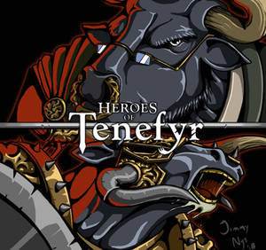 Commission - Heroes of Tenefyr - Minotaurs