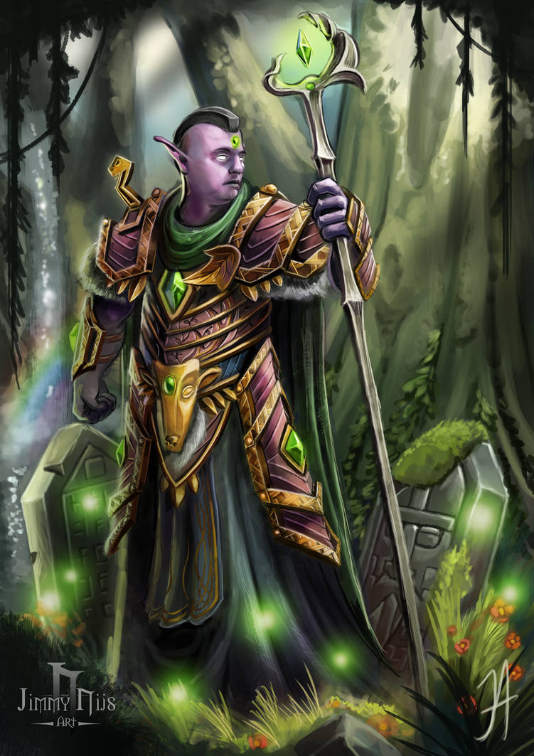 Commission Night Elf Druid By JimmyNijs On DeviantArt commission-night-elf-druid-by-jimmynijs-on-deviantart