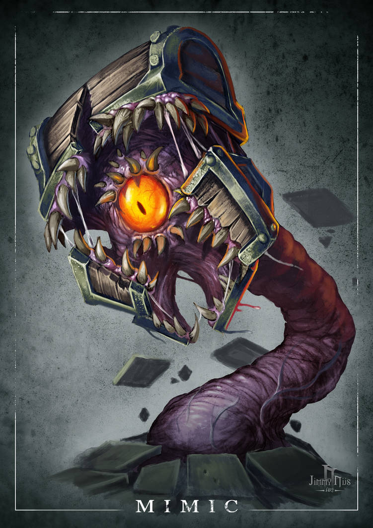 Mimic by JimmyNijs on DeviantArt Mimic by JimmyNijs on DeviantArt