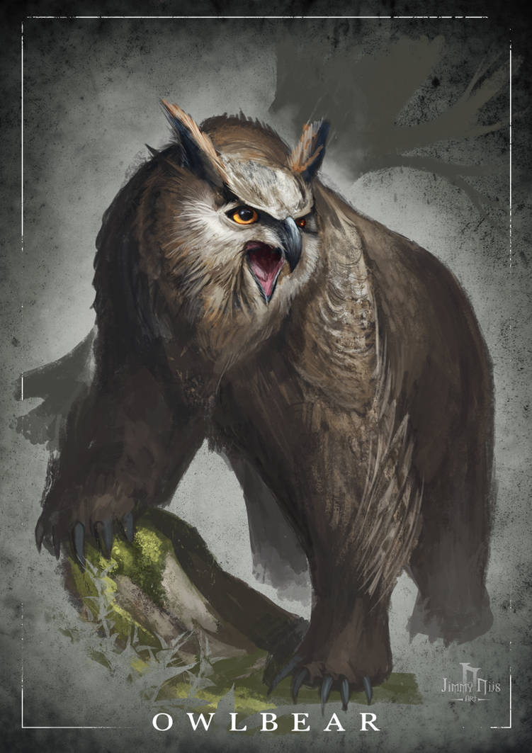 Owlbear by JimmyNijs on DeviantArt