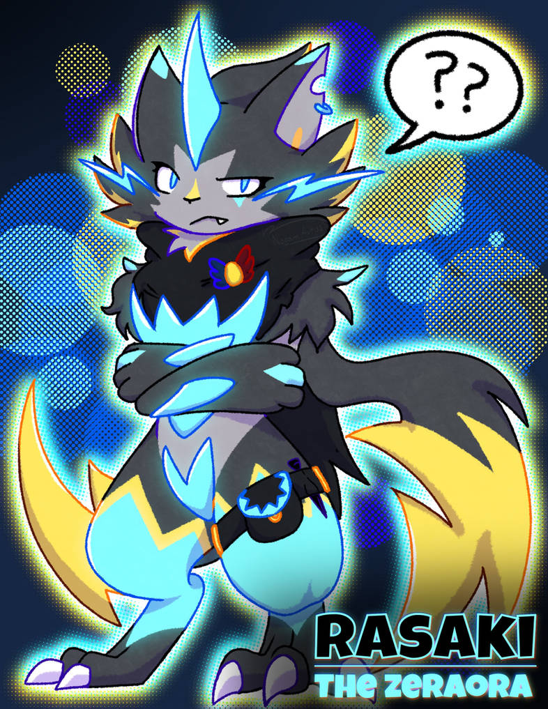 Rahsaeki Rasaki The Mega Zeraora by NogamiArtiss on DeviantArt