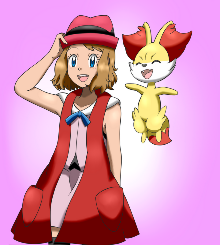 Like The First Time We Met Serena And Fennekin By.