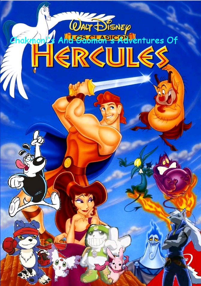 Chakmon!'s And Gaomon's Adventures Of Hercules