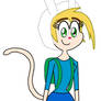 Domi (Me) In Cat Form Cosplaying As Fionna