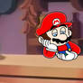 Mario worried about Peach (SMB: TGMTRPP Remake)