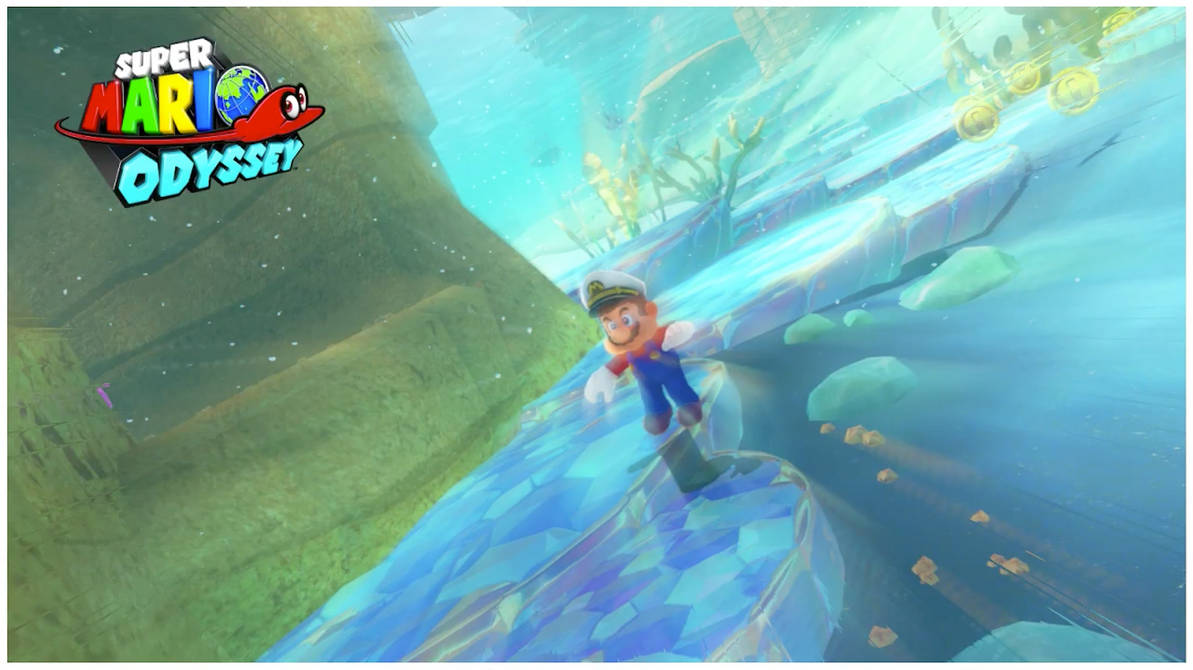 Mario Riding Sea Mario In Under The Sea by PrincessPuccadomiNyo on DeviantArt