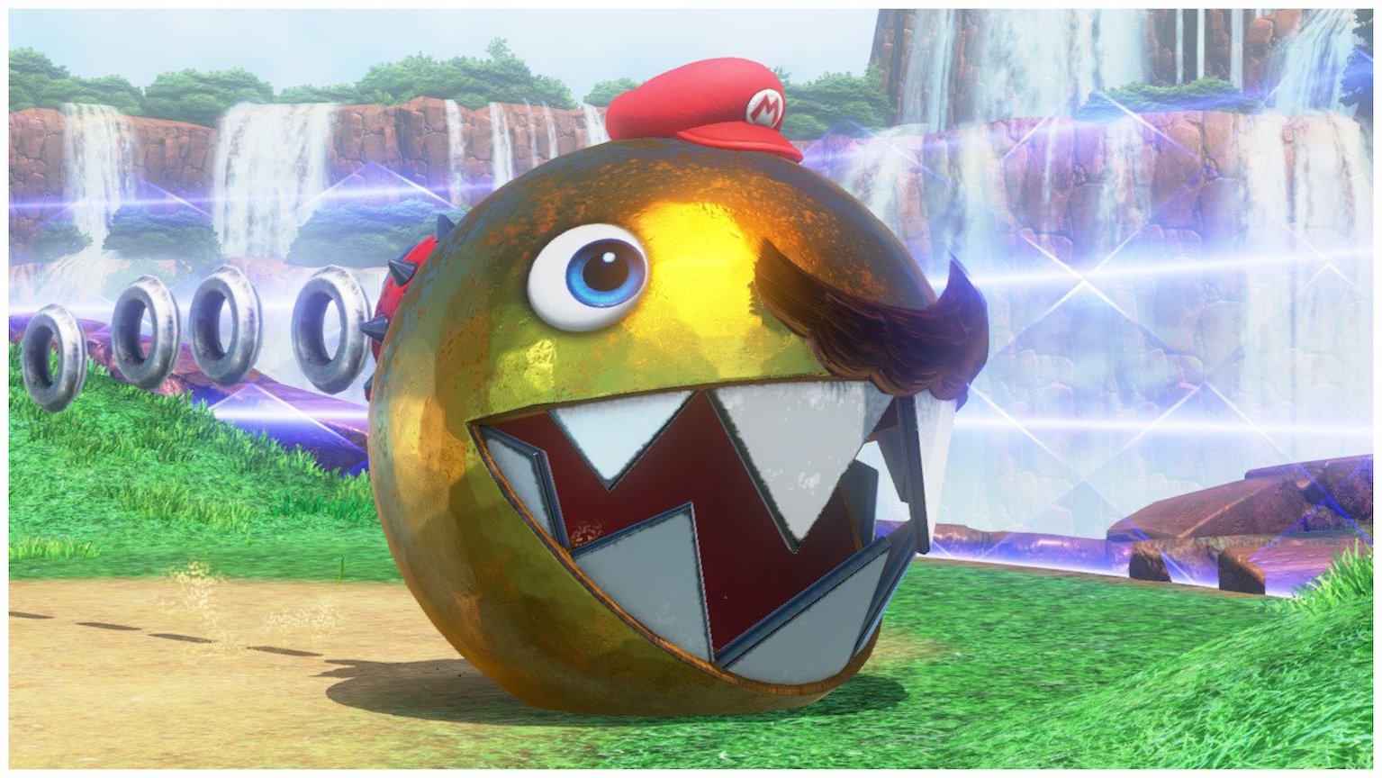 Mario Golden Chain Chomp_16 by PrincessPuccadomiNyo on DeviantArt