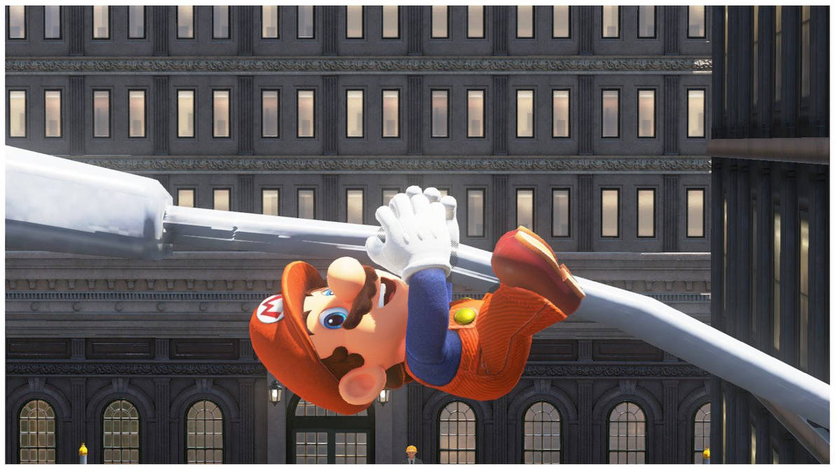 Mario Doing A Sloth by PrincessPuccadomiNyo on DeviantArt