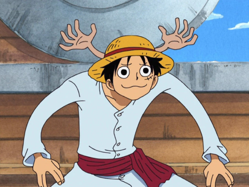 Luffy Imitates Chopper Op Episode 130 Screenshot By Princesspuccadominyo On Deviantart