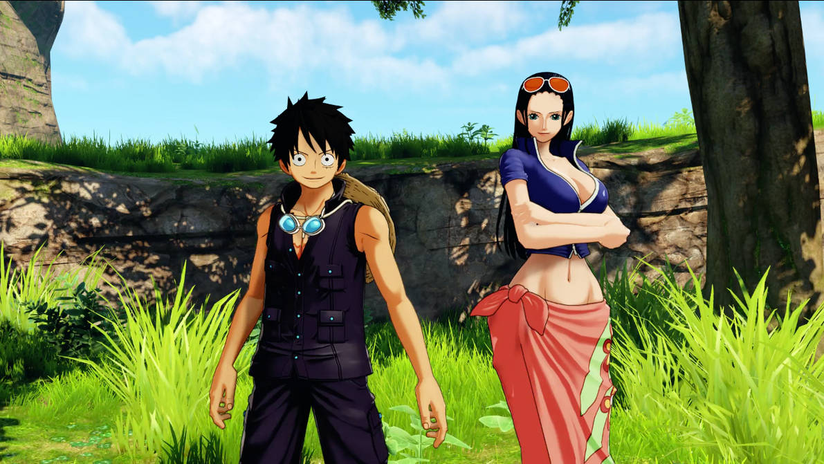 Luffy and Robin (OP: World Seeker) Screenshot_6 by PrincessPuccadomiNyo ...